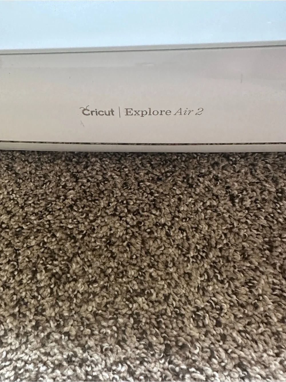 Cricut Explore Air 2 White with Gold Logo
